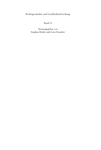 Theorie und Lebenswirklichkeit: Ehe und Eherechte im Spiegel sozialdemokratischer Forderungen zur Zeit der Zivilrechtskodifikation im deutschen Kaiserreich