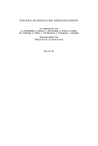 Salzburger Bistumsreform und Bischofspolitik im 12. Jahrhundert: Der Erzbischof Konrad I. von Salzburg (1106–1147) und die Regularkanoniker