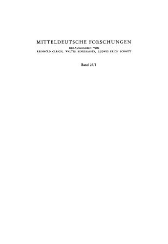 Kirchengeschichte Sachsens im Mittelalter: I. Band: Von den Anfängen kirchlicher Verkündigung bis zum Ende des Investiturstreites. II. Band: Das Zeitalter der Deutschen Ostsiedlung (11–13)