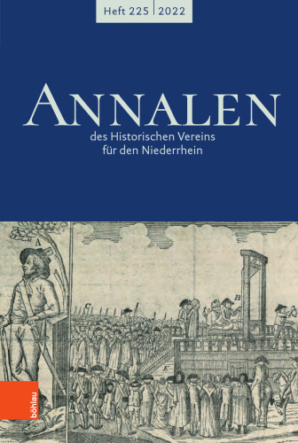 Annalen des Historischen Vereins für den Niederrhein 225 (2022)