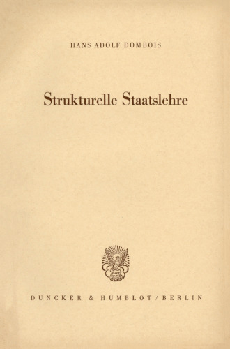 Strukturelle Staatslehre