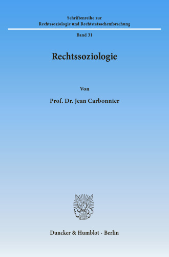 Rechtssoziologie