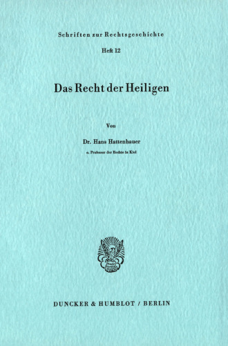 Das Recht der Heiligen