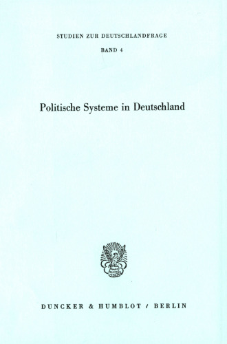 Politische Systeme in Deutschland
