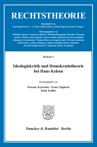 Ideologiekritik und Demokratietheorie bei Hans Kelsen