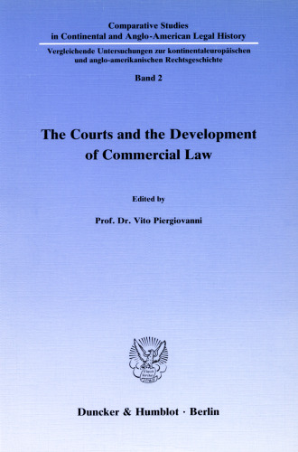 The Courts and the Development of Commercial Law