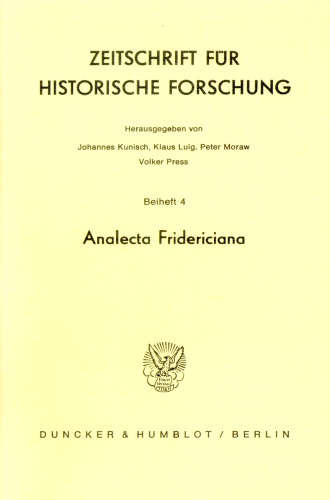 Analecta Fridericiana