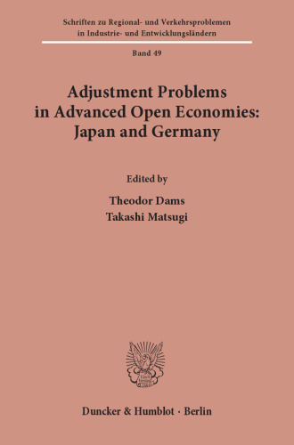 Adjustment Problems in Advanced Open Economies: Japan and Germany
