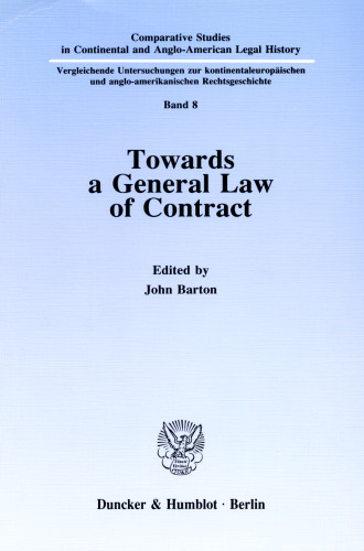 Towards a General Law of Contract