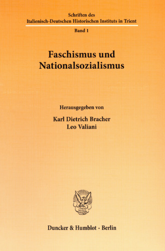 Faschismus und Nationalsozialismus
