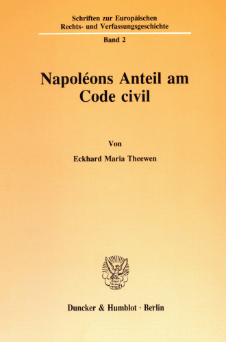 Napoléons Anteil am Code civil