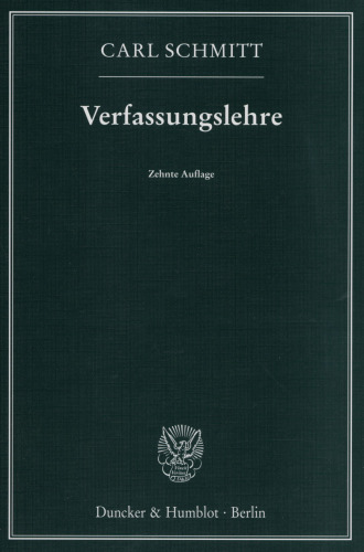 Verfassungslehre