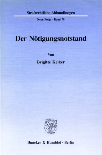Der Nötigungsnotstand