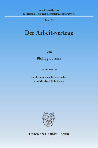 Der Arbeitsvertrag