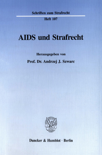 AIDS und Strafrecht