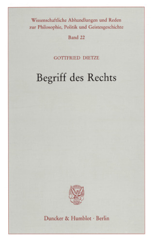 Begriff des Rechts