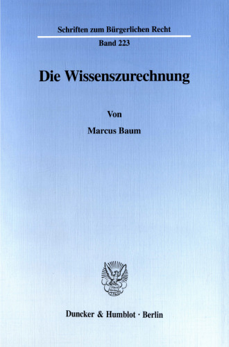 Die Wissenszurechnung