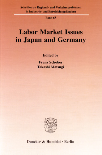 Labor Market Issues in Japan and Germany