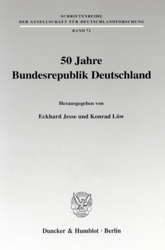 50 Jahre Bundesrepublik Deutschland