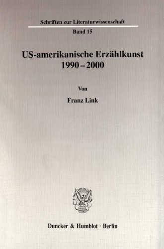 US-amerikanische Erzählkunst 1990-2000