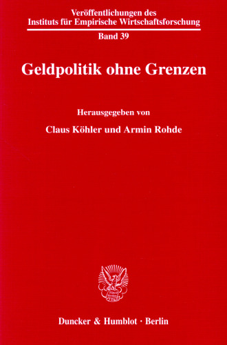 Geldpolitik ohne Grenzen