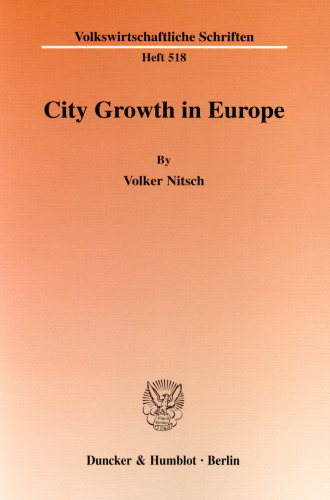 City Growth in Europe