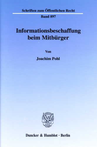 Informationsbeschaffung beim Mitbürger