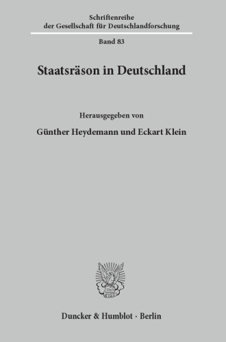Staatsräson in Deutschland