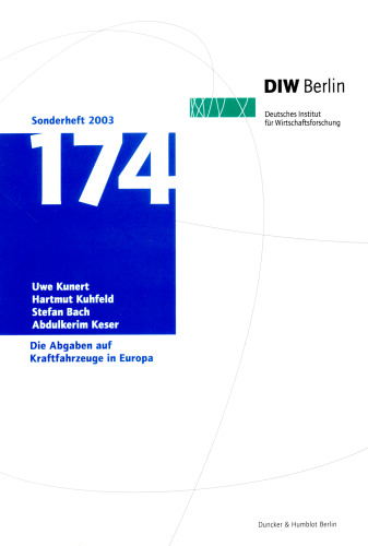 Die Abgaben auf Kraftfahrzeuge in Europa