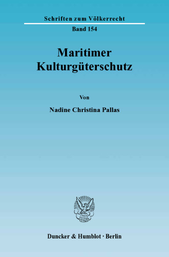 Maritimer Kulturgüterschutz
