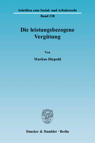 Die leistungsbezogene Vergütung