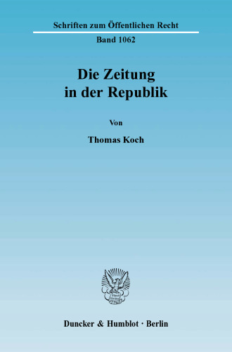 Die Zeitung in der Republik