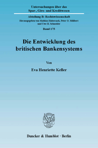 Die Entwicklung des britischen Bankensystems