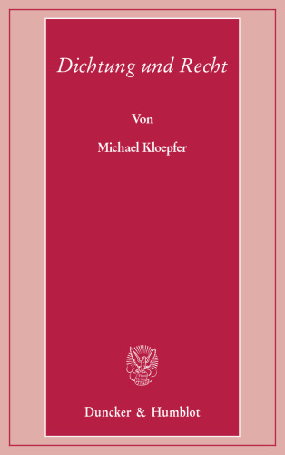 Dichtung und Recht
