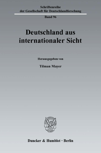Deutschland aus internationaler Sicht