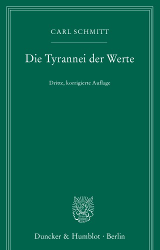 Die Tyrannei der Werte