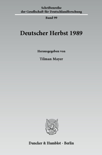 Deutscher Herbst 1989
