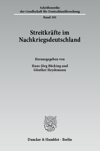 Streitkräfte im Nachkriegsdeutschland