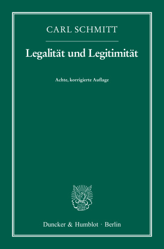 Legalität und Legitimität