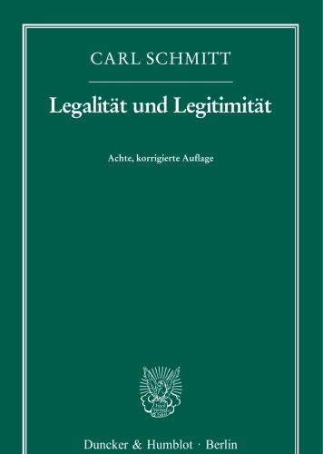 Legalität und Legitimität
