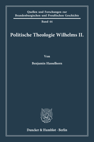 Politische Theologie Wilhelms II