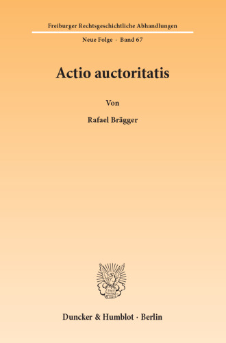 Actio auctoritatis