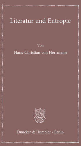 Literatur und Entropie