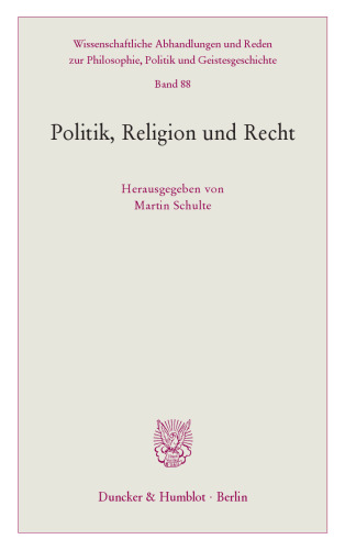 Politik, Religion und Recht