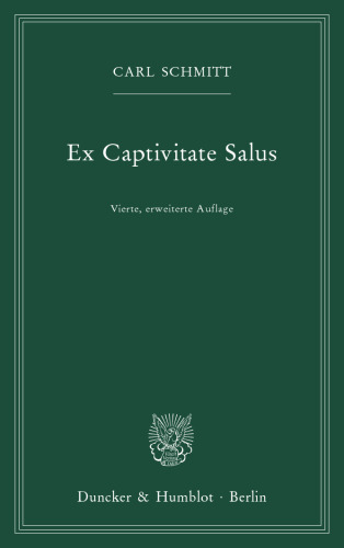 Ex Captivitate Salus: Erfahrungen der Zeit 1945/47