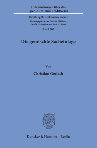 Die gemischte Sacheinlage