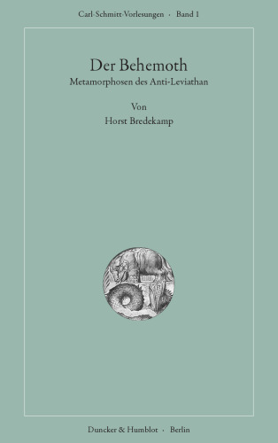 Der Behemoth: Metamorphosen des Anti-Leviathan