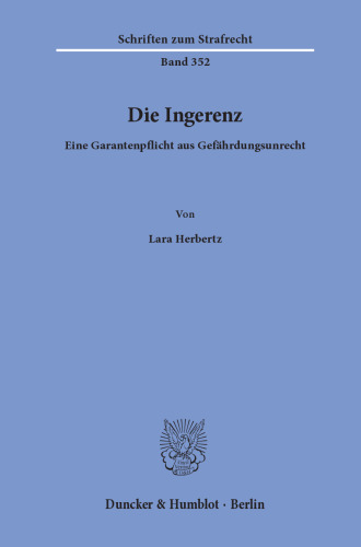 Die Ingerenz: Eine Garantenpflicht aus Gefährdungsunrecht