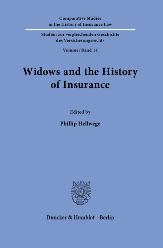 Widows and the History of Insurance