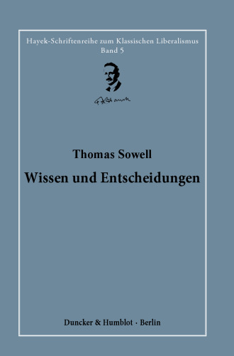 Wissen und Entscheidungen: Herausgegeben und übersetzt von Hardy Bouillon